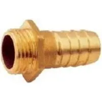 Goldenship Brass 1 1/4´´ Wc Male Hose Adapter Kultainen 40 mm