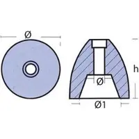 Tecnoseal Mtf-akselin Anodi