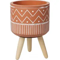 Hobby Hall Sementtikotelo jalkojen päällä 12 cm Terra
