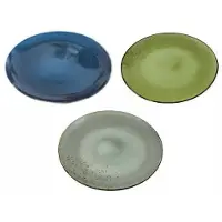 Hobby Hall Jälkiruokalautanen matala kivitavaraa 21 cm mix