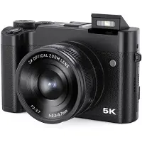 INF 5K digikamera videokamera 64MP 3x zoom