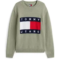 Tommy Hilfiger Neulepaita laivastonsininen / pastellinvihreä / punainen / valkoinen