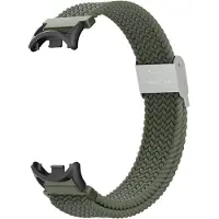 INF Kudottu nailonranneke Xiaomi Mi Band 8/9:lle Green