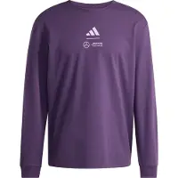Adidas Mer Pw Tee Ls M - Purple - M