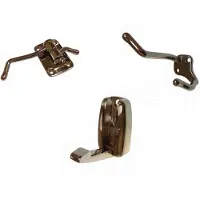Goldenship 2 Bar Mobeable Hook Ruskea