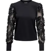 JDY Jdyfairview Life L/S Sweat Jrs Noos - Black - XL