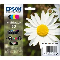 Epson 18 multicolour ink claria BLISTER (C13T18064022)