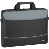 Targus intellect 15.6" topload laptop case, black/grey