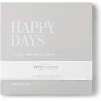 Printworks Photo Album - Happy Days - Beige - 24.5X 5.0X 24.5CM