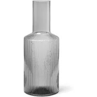 Ferm Living Ripple Karahvi - Smoked Grey