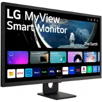 LG 32SR50F-B älykäs näyttö 32" IPS Full HD webOS23 Bluetooth Kaiuttimet ja kaukosäädin musta