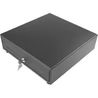 Posiflex Säilytyslaatikko 410x415mm 5 BILL/8MON USB+MICROSWITCH Musta