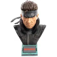 First 4 figures Suurikokoinen Rintakuva Solid Snakestä Metal Gear Solidista 31 Cm