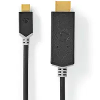 Nedis 2 m USB-C - HDMI kaapeli