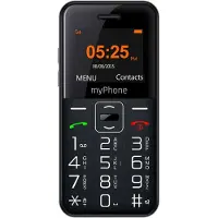 Myphone HALO EASY seniorimatkapuhelin - Musta - 1,77" TFT LCD-näyttö - VGA-kamera
