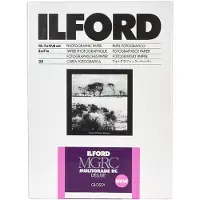 Ilford Multigrade RC Deluxe Glossy 12.7x17.8cm 25 mustavalkopaperi