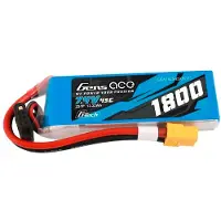 Gens ace Gensace G-tech Lipo 1800mah 7.4v 45c 2s1p Xt60 Battery Dronin Akku