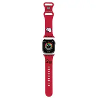 Hello Kitty Apple Watch 38/40/41mm Ranneke Liquid Silicone Punainen