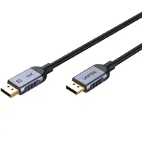 UNITEK C1626GY01-1.5M DisplayPort cable Black, Grey