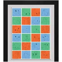 Abysse Corp Framed Print First Partner Grid - 30.5 x 40.6 cm