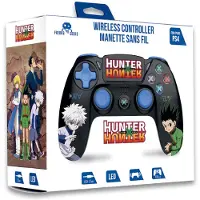 Trade invaders Freaks And Geeks - Hunter x Hunter-Wireless Controller for PS4 with 3,5mm jack slot (black) - Duo Gon Kirua (4)