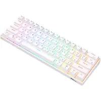 Royal Kludge RK61 RGB mechanical keyboard, red switch (white) (QWERTY)