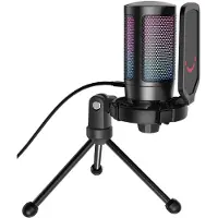 Fifine AMPLIGAME A6 USB Mikrofoni RGB (PC/PS4/PS5) - Musta