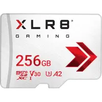 PNY XLR8, 256 GB, MicroSDXC, Luokka 10, UHS-I, 100 MB/s, 90 MB/s (P-SDU256V32100XR-GE)