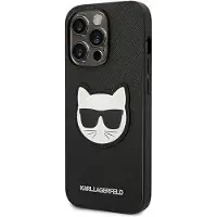 Karl Lagerfeld Klhcp14lsapchk Iphone 14 Pro 6.1 Saffiano Choupette Head Patch Puhelinkotelo