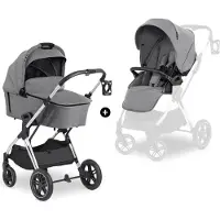 Hauck Vision Melange Harmaa rattaat 2-in-1