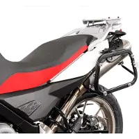 SW-Motech EVO -sivukannattimet - musta. BMW F 650 GS (-07), G 650 GS (11-15).