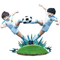 Taka Kapteeni Tsubasa Oliver Hutton & Tom Becker Kultainen Kaksonen -figuuri