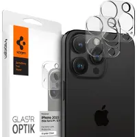 Spigen iPhone 14 Pro / 14 Pro Max / 15 Pro / 15 Pro Max Optik.Tr Ez Fit -linssinsuojus, 2 kpl