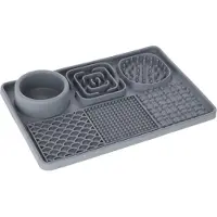 Kerbl 30 x 20 cm koiran nuolumatto XL imukupeilla ja juomakupilla