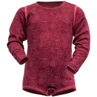 Devold DUO ACTIVE Kerrastopaita BABY, Beetroot, 62