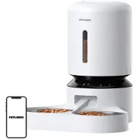 Petlibro Granary food dispenser with double bowl, Wifi, 5L(white)