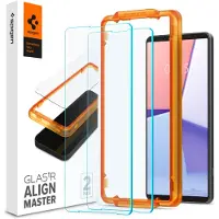 Spigen GLAS.tR AlignMaster, Sony, Xperia 1 VI, Läpinäkyvä, 2 kpl
