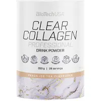 BiotechUSA Clear Collagen Professional, Peach Ice Tea - 350 g