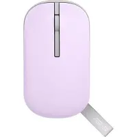 Asus Marshmallow MD100, Molempikätinen, Optinen, RF Wireless + Bluetooth, 1600 DPI, Purppura