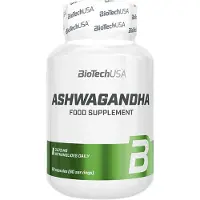 BiotechUSA Ashwagandha - 60 kapselia