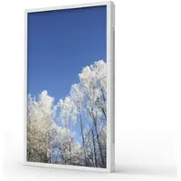 Hi Nd enclosure - landscape/portrait - for flat panel - outdoor - white - Max - recommended for 55"