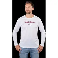 Pepe Jeans Paita 'Eggo' laivastonsininen / rubiininpunainen / valkoinen