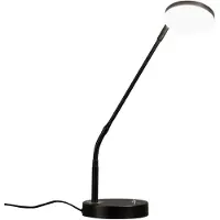 FISCHER&HONSEL GMBH Led pöytävalaisin Sorento, himmennettävä, Musta, Olohuone/ruokailutila, Metalli, Moderni