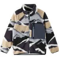 Reima Turilas Teddytakki, Soft Black, 134