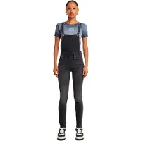 G-Star Lynn High Waist Skinny Overall - Grey - Women