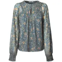Pepe Jeans for woman. PL3051243 Laurel blue blouse (M), Casual, Polyester, Long sleeve
