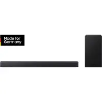 Samsung HW-B460F/XE - Serie 2.1-kanalig Soundbar - 6,5'' trådlös subwoofer - Adaptiv Sound Lite