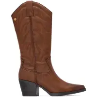 Xti for woman. 14430604-CAMEL Boots 144306 brown (36), 5 to 8 cm, Zip, Casual