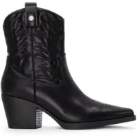 Xti for woman. 14430501-NEGRO Ankle boots 144305 black (35), 5 to 8 cm, Zip, Casual