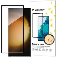 Wozinsky Sk rmskydd Samsung S24 Ultra i h rdat glas Fullsk rm Black